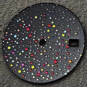 28.5MM Watch Dial Star Jewel Literature Trendy Modification for NH35 4R Movement - Picture 1 of 5