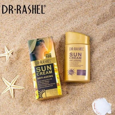 DR.RASHEL Dr Rashel Sun Cream Anti Ageing SPF 100 Gold & Collagen 80g
