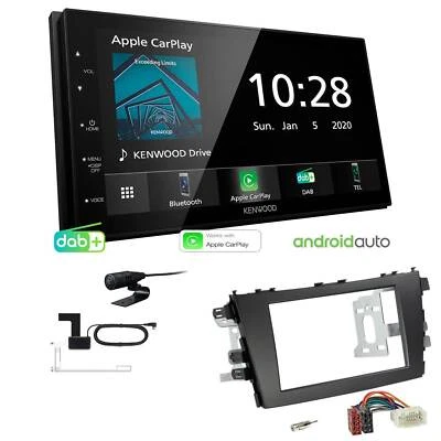 Kenwood Autoradio Apple CarPlay Android DAB+ für Suzuki Celerio ab 2014 schwarz - Bild 1 von 4