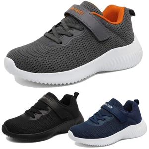Kids Boys Girls School Sneakers Athletic Shoes Breathable Running Shoes - Picture 1 of 13