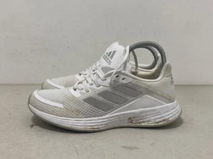 ADIDAS UNISEX WHITE LACE UP RUNNING LIGHT MOTION TRAINERS SHOE UK 7.5 EUR 41.5 - Picture 1 of 8