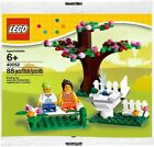Lego 40052 Spring Scene Season 2 Minifig Set Kit Sealed In Bag Rare Sold Out New