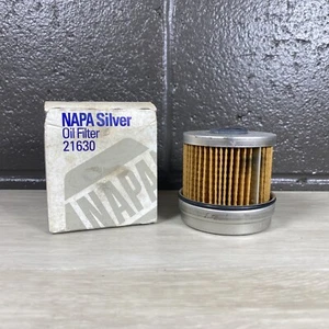 21630 Napa Silver Engine Oil Filter | Fits ACGO Tractor/Pontiac/Oldsmobile/etc. - Picture 1 of 3