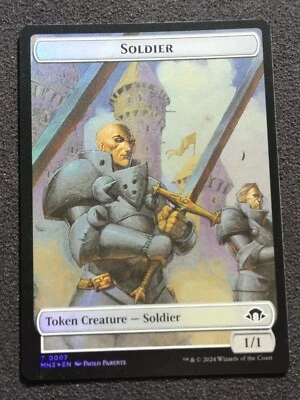 Soldier / Eldrazi Spawn Token - Foil - MH3 - MTG - NM - EN - 0007/0002 - Image 1 of 2