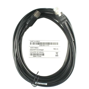 16.5FT Straight USB Cable for Zebra LI3608 LI3678 DS3608 DS3678 Scanner Cable - Bild 1 von 1