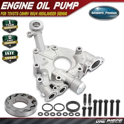 Engine Oil Pump for Toyota Camry 07-17 RAV4 Highlander Sienna Avalon Venza Lexus - Image 1 of 4
