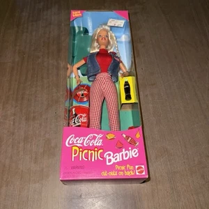 1997 Vintage Coca-Cola Picnic Barbie #19626 Special Edition NEW - Picture 1 of 6