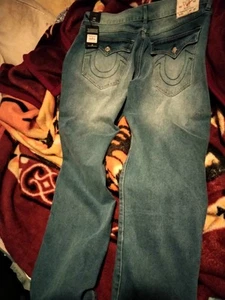 Authentic True Religion "Ricky" Mens Jeans 36/34. Brand New w,/Tag - Picture 1 of 12
