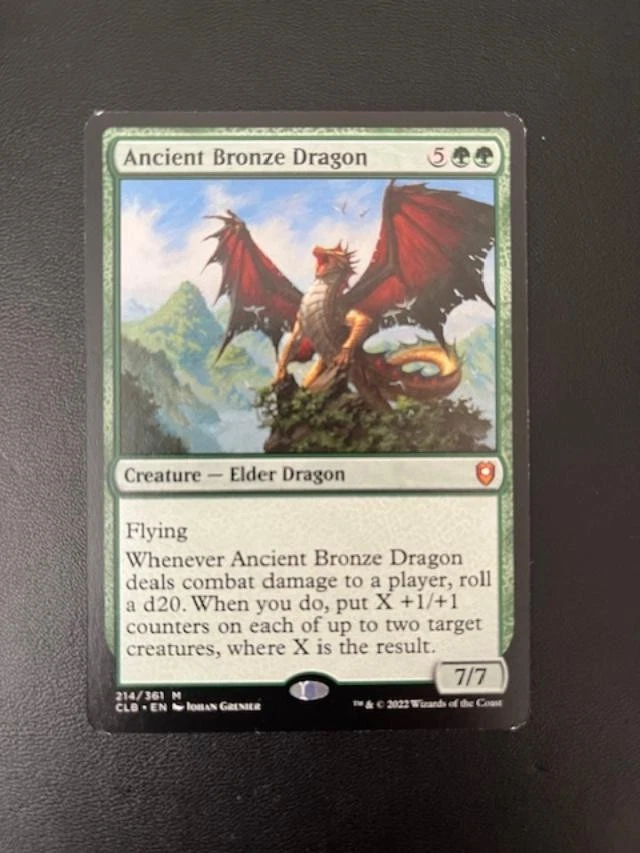 MTG- Ancient Bronze Dragon x1 - Commander Legends: Baldur's Gate - Image 1 of 1