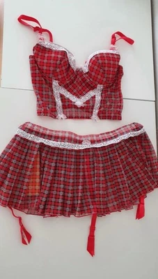 Kris Line Dessous Set Bustier Mit passendem Rock - Neu Gr. S - Bild 1 von 4