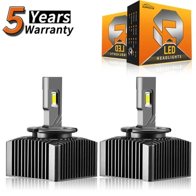 For Audi SQ5 2021 2023 2024 2x D5S LED Headlight HID Replace Bulbs Super Bright - Image 1 of 4