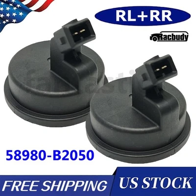 2X Cojinete de cubo trasero ABS sensores de velocidad para Kia Soul Soul 2014-19 Soul EV 2015-19 Foto 1 de 4