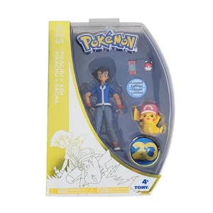 Figura Pokemon Ash & Pikachu Edición Limitada 20 Aniversario por TOMY 2016 - Nueva - Imagen 1 de 5