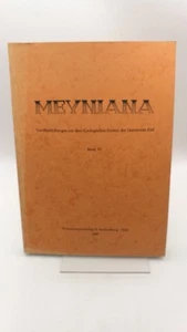 Guenther Meyniana. Band 19 Veröffentlichung aus dem Geologischen Institut der.. - Bild 1 von 5