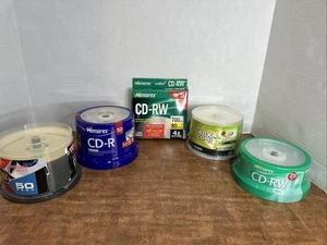 NEW 165+ CD-R Recordable Compact Discs Music Computer Burning SEALED - READ - Picture 1 of 17