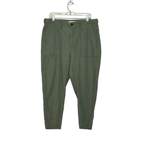 Madewell green chino casual crop pants size 31 - Picture 1 of 7