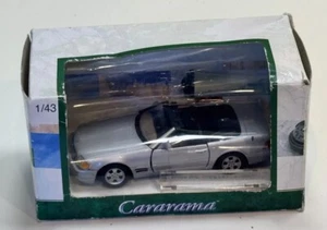 Cararama 1:43 scale Mercedes Benz SL 600 Roadster car 1993 in ‘Silver' boxed MIB - Picture 1 of 10