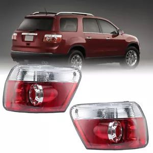 For GMC Acadia 2007-2011 2012 LED Outer Tail Light Lamp Brake Left&Right Pair - Foto 1 di 13
