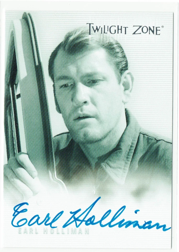 Twilight Zone Series 1 1999 Autograph Auto A-13 Earl Holliman as Mike Ferris - Image 1 of 1