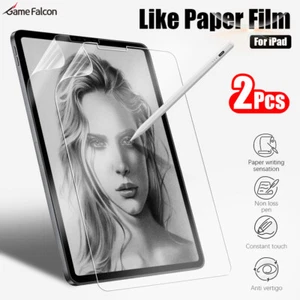 2PCS Paper Film Like For Ipad 10th Pro 13 11 M4 12.9 2024 Screen Protector For I - Afbeelding 1 van 21
