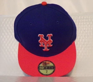 New Era 59FIFTY New York Mets Ball Cap Sz-7 Reg-$34.99 - Picture 1 of 9