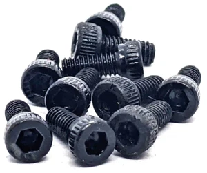 RC Screws M2.5 x 6 Black Hex Head Metric Thread (For Nitro Pull Start) Qty 10 - Picture 1 of 1