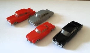 4 Stück Lego Modellauto Konvolut 1:87 Mercedes - Ford - Opel - Karmann Ghia - Bild 1 von 22