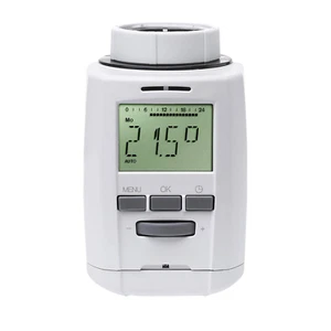 Testa Termostatica Digitale TTD101, Termostato da Radiatore per riscaldamento - Foto 1 di 13