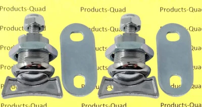 ADMIRAL LOCKS 2x RV Compartment Door Thumb Cam 5/8 Inch Camper Trailer Motor Home Non-locking