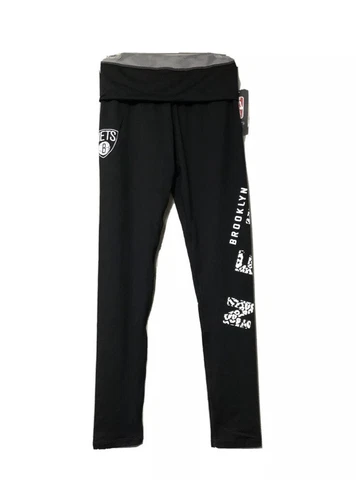 Brooklyn Nets NBA Leggings Pants Juniors Size Small Cover