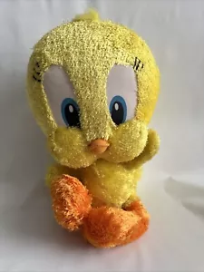 Looney Tunes Tweety Bird Plush 17" Fuzzy Fisher Price Mattel 2002 - Picture 1 of 11