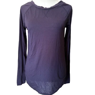 Top de manga larga GapBody Pure Body agujeros para el pulgar negro oscuro XS Foto 1 de 4