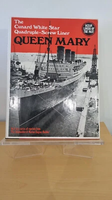 QUEEN MARY (Hardback, 1972) Cunard White Star Liner OCEAN LINERS OF THE PAST - Image 1 of 2
