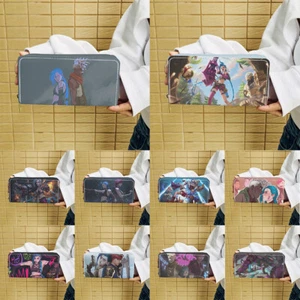 League of Legends: Arcane Season 2 PU Wallet Zipper Long Anti-Theft Coin Purse - Bild 1 von 44