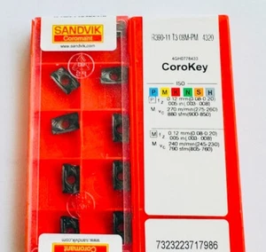 Sandvik R390-11T308M-PM 4320 CNC Milling Carbide Inserts 10 pcs. - Picture 1 of 2