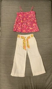 BABY GAP GIRLS PANT AND SHIRT SET WITH PRETTY DETAILS SZ 3T Z1 - Picture 1 of 5