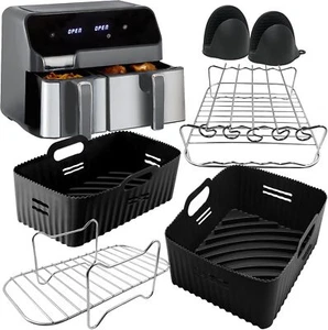 Accesorios para Freidora de Aire Moleath Compatible para Lakeland 5L/3L, Torre T17099 5.2L/3 - Imagen 1 de 8