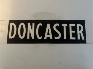 DONCASTER - Doncaster April 1975 Bus Destination Blind 30” - Picture 1 of 16