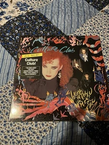 CULTURE CLUB - Waking Up With The House On Fire - '84 Epic lbl SEALED LP + HYPE - Picture 1 of 2