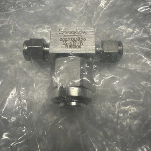 Swagelok SS-4TF-15 1/4” Tube Stainless Steel Tee-Type Particulate Filter Micron - Picture 1 of 3