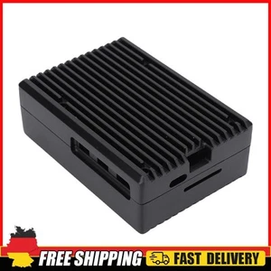 Raspberry Pi 5-Geh?use, Metall-Pi 5-Geh?use, einfach zu installieren, schwarz, p - Bild 1 von 8