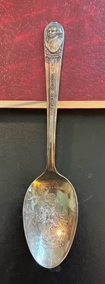 CUCHARA PLATEADA PRESIDENCIAL JOHN ADAMS WM ROGERS (VER FOTOS) Foto 1 de 4