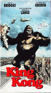 KING KONG - Jeff Bridges, Jessica Lange, Charles Grodin ~ 1976 VHS Sehr guter Zustand + EST - Bild 1 von 2
