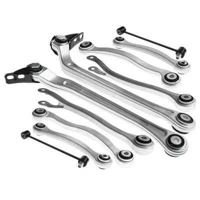 10pcs Rear Control Arms w/Bushing Suspension Kit for Mercedes E R CLS Class W211 - Image 1 of 4