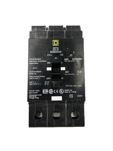 Square D EDB34030 Circuit Breaker 30A 3-Pole 480Y/277V - Picture 1 of 3