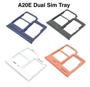 Samsung Galaxy A10e / A20e Dual SIM Card Tray Holder A102F/DS A202F/DS OEM - Picture 1 of 9