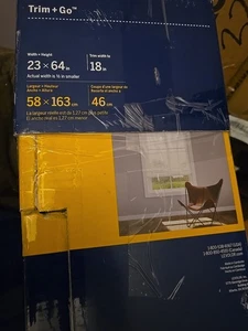 LEVOLOR Foux Holzjalousien 2 Zoll weiß 23 x 64 Zoll - Bild 1 von 2