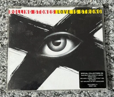 *RARE ROLLING STONES LOVE IS STRONG CD SINGLE SPECIAL COLLECTORS 4 TRACK UK - Image 1 of 3