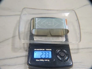 WEB  Sterling Silver Napkin Rings 23.3 grams. - Picture 1 of 8