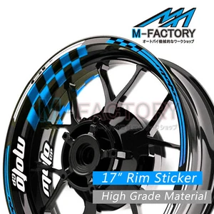 Pegatinas de llanta púrpura Racing de 17 pulgadas AA01 para Kawasaki Ninja 1000 SX 11-19 17 18 - Imagen 1 de 16